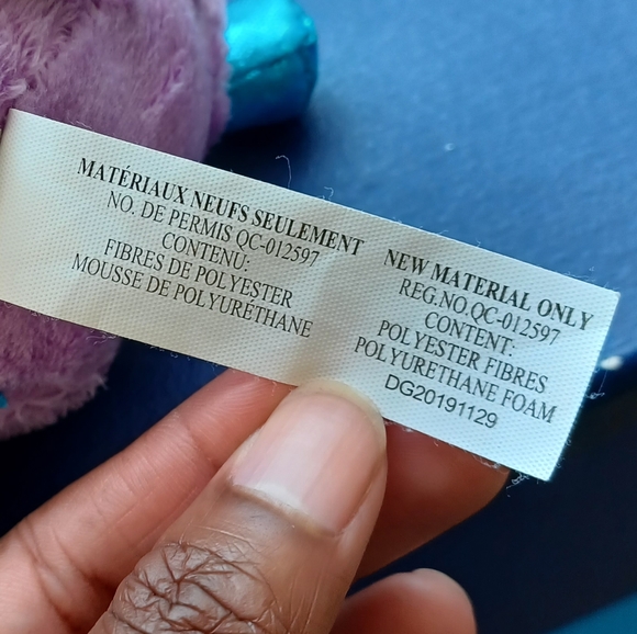 •Zuru Rainbocorns Purple Unicorn Bunny plush stuffed animal toy 4” - Picture 7 of 11